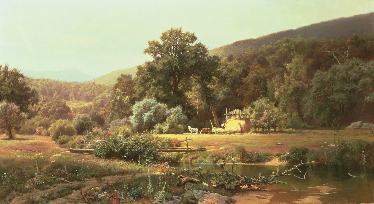 Sommer i Blue Ridge, 1874 av Hugh Bolton Jones