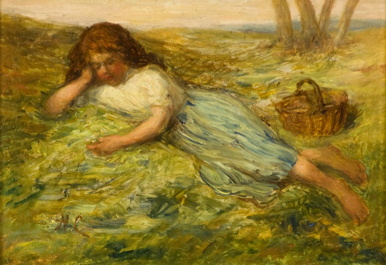 Pike og kurv, 1800-tallet av Hugh Cameron