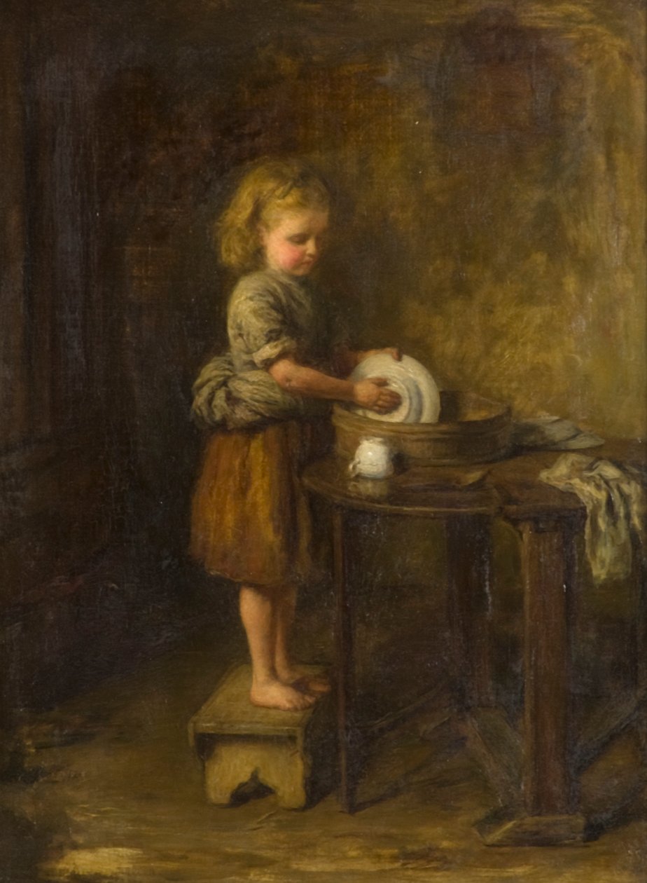 Den lille husmor, 1800-tallet av Hugh Cameron