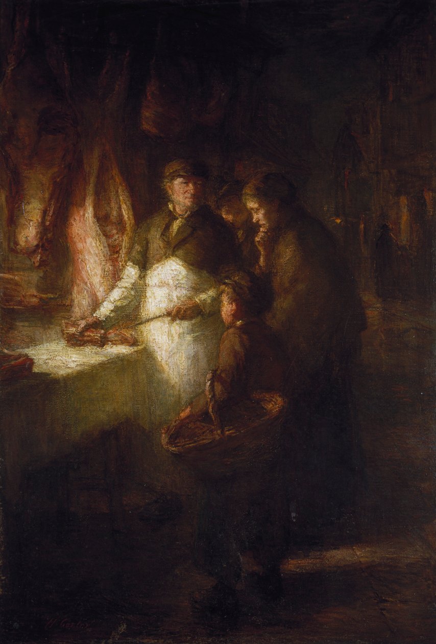 'Hårde tider', c1857-1903 av Hugh Carter