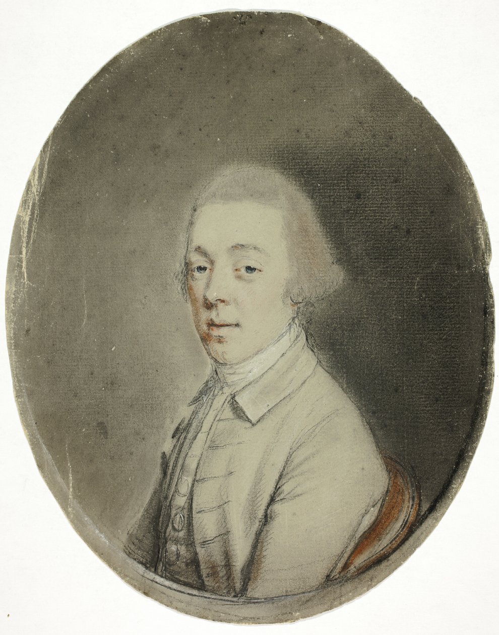 Portrett av en mann av Hugh Douglas Hamilton