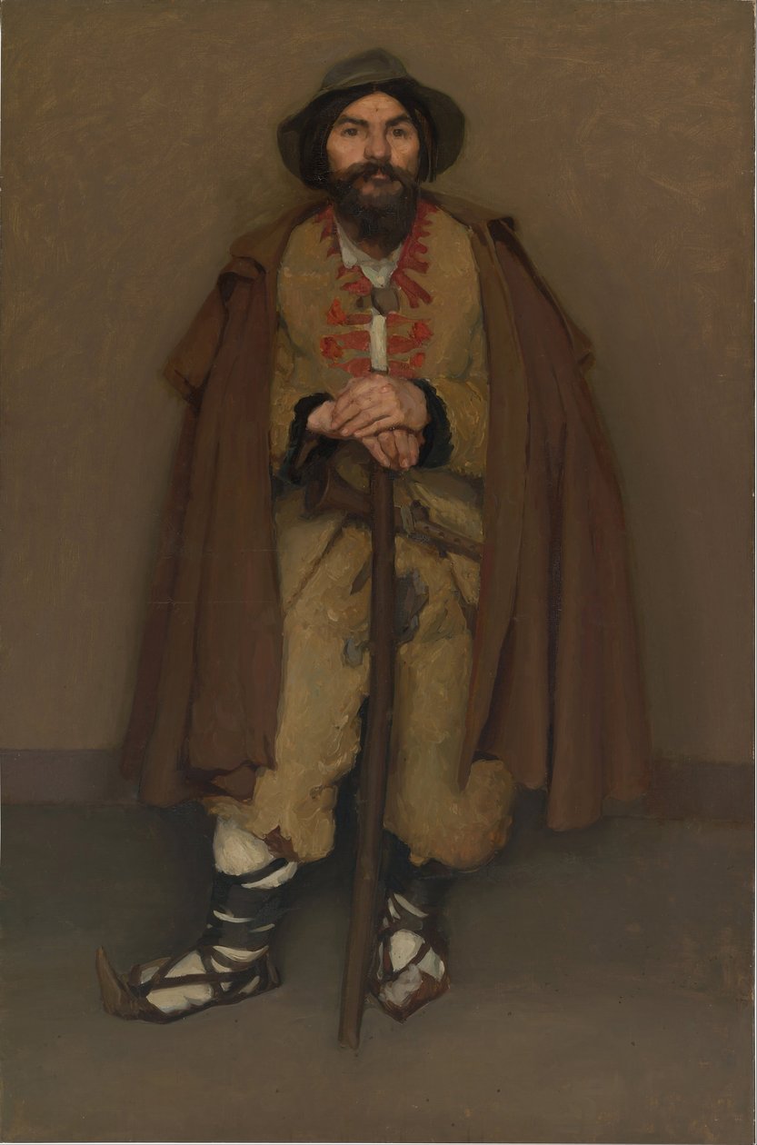 En fjellgjeter, 1901 av Hugh Ramsay