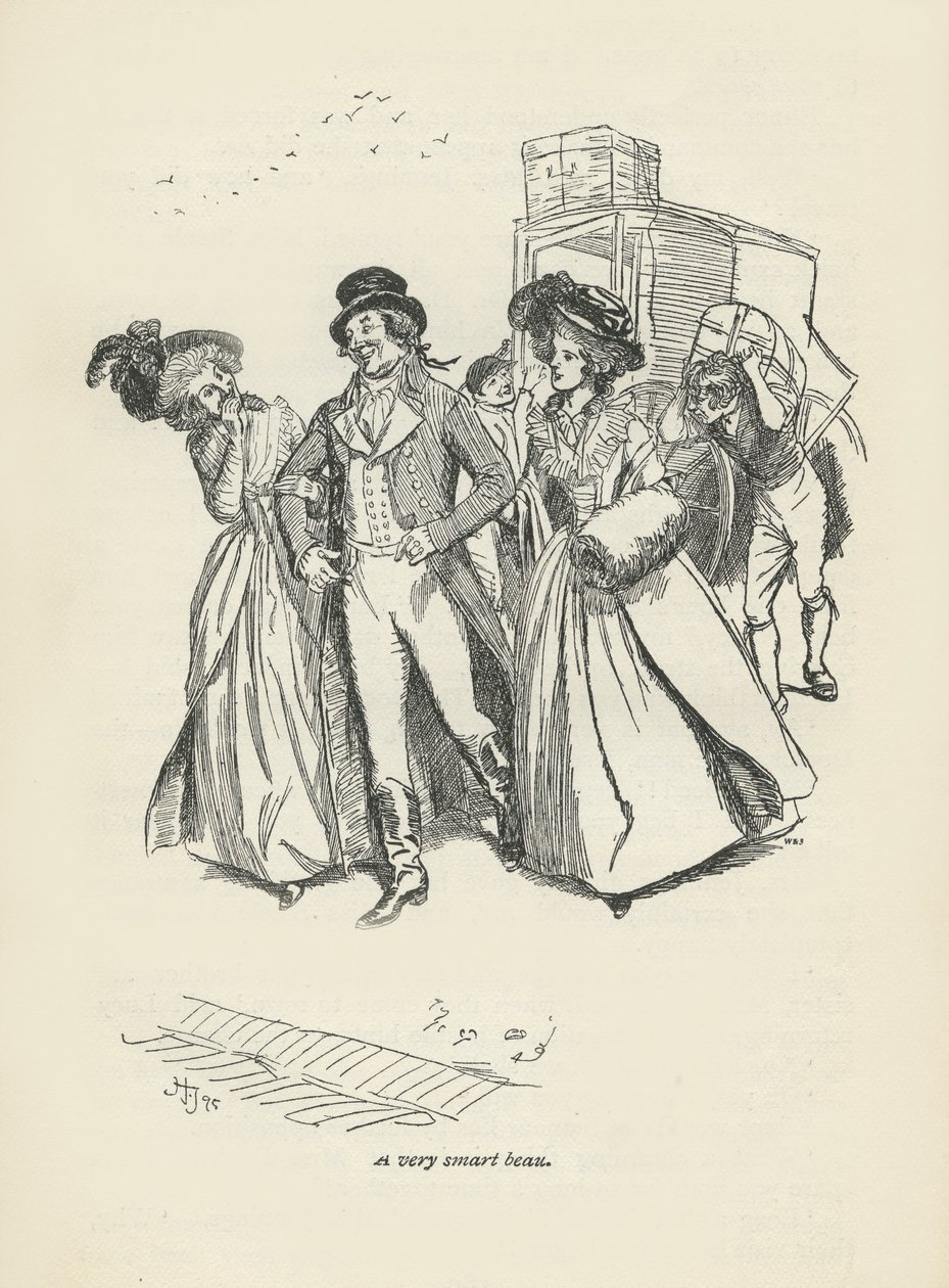 En veldig smart skjønnhet, 1896 av Hugh Thomson