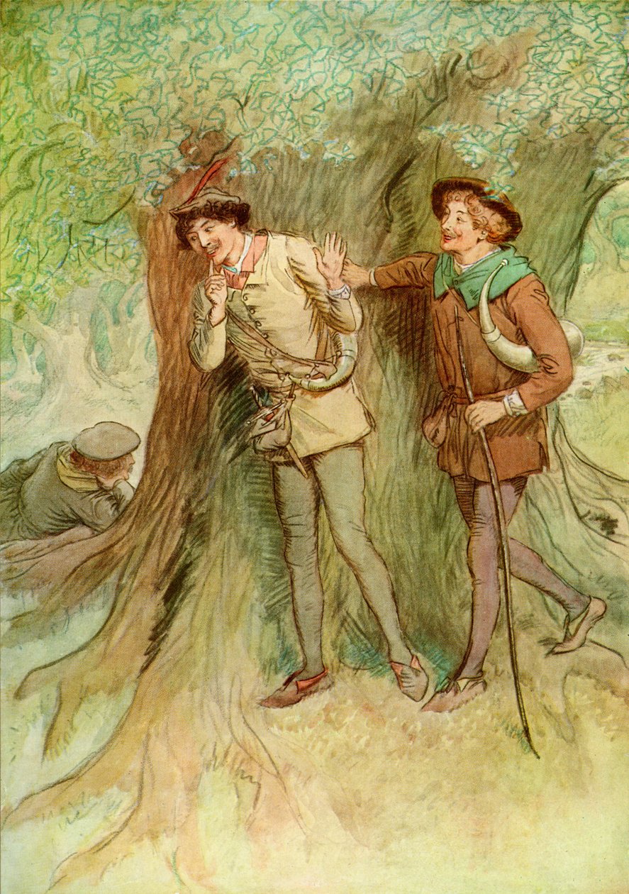 Som du liker det av William Shakespeare av Hugh Thomson