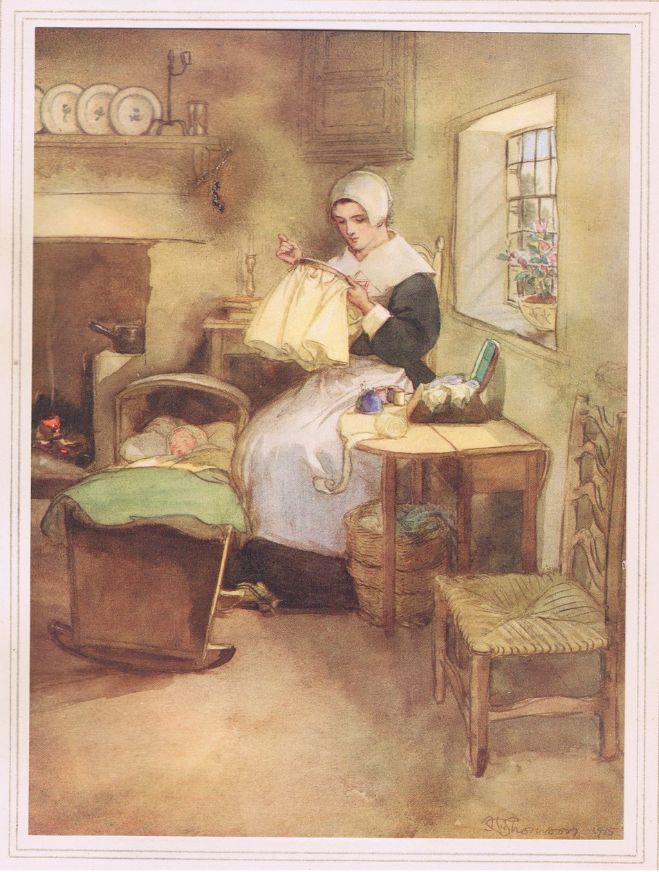 Hester og nålen hennes av Hugh Thomson