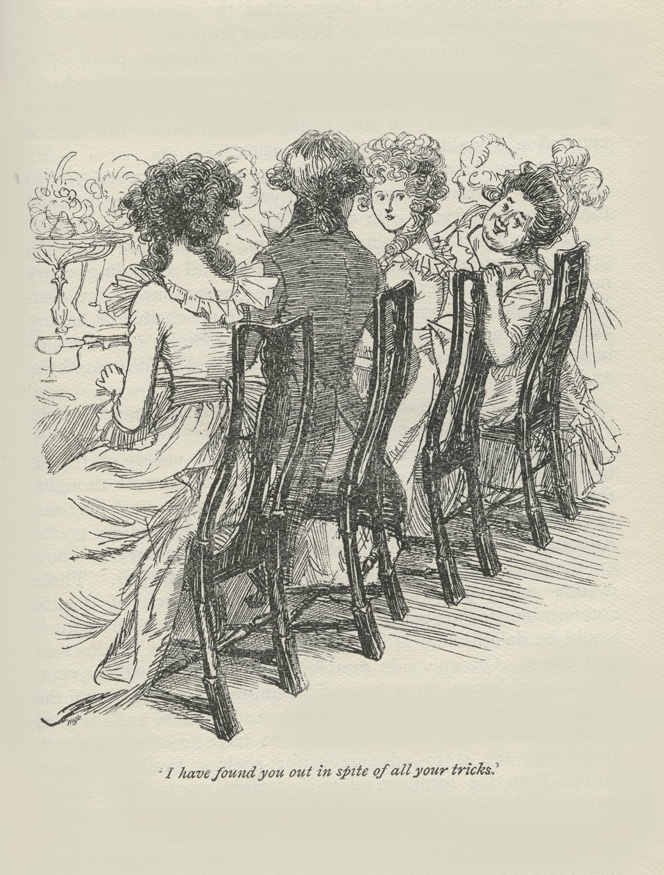 Jeg har funnet deg til tross for alle dine triks, 1896 av Hugh Thomson