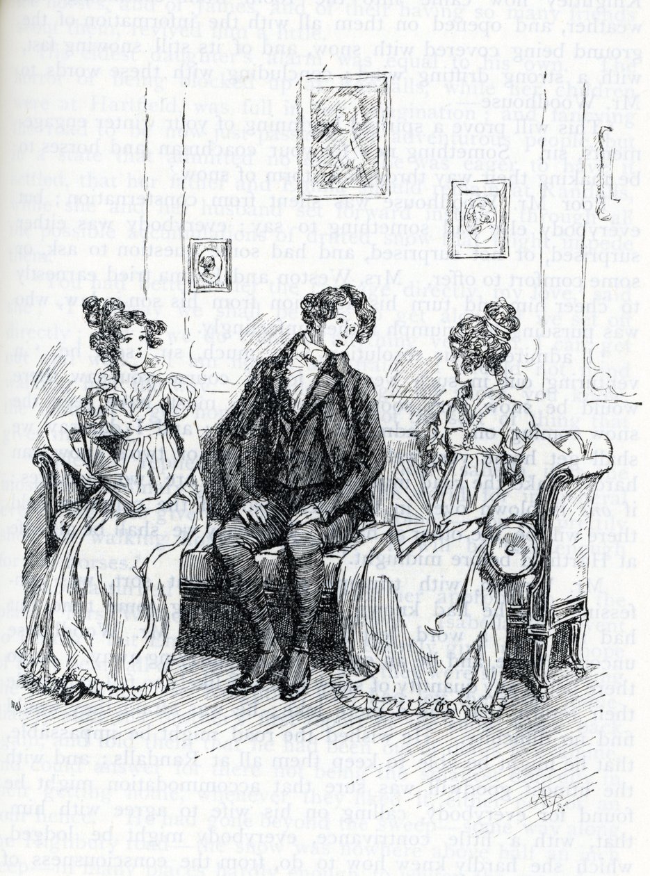 Illustrasjon for "Emma" av Jane Austen (illustrasjon) av Hugh Thomson