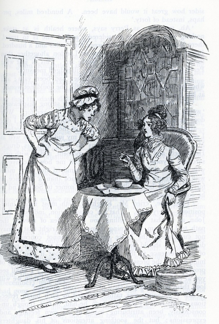 Illustrasjon for "Emma" av Jane Austen (illustrasjon) av Hugh Thomson
