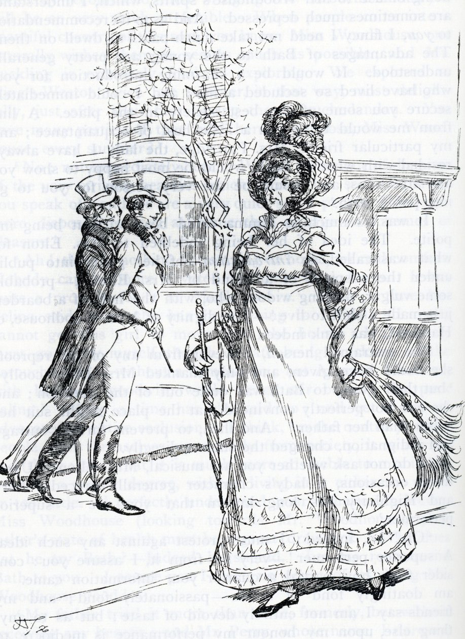 Illustrasjon for "Emma" av Jane Austen (illustrasjon) av Hugh Thomson