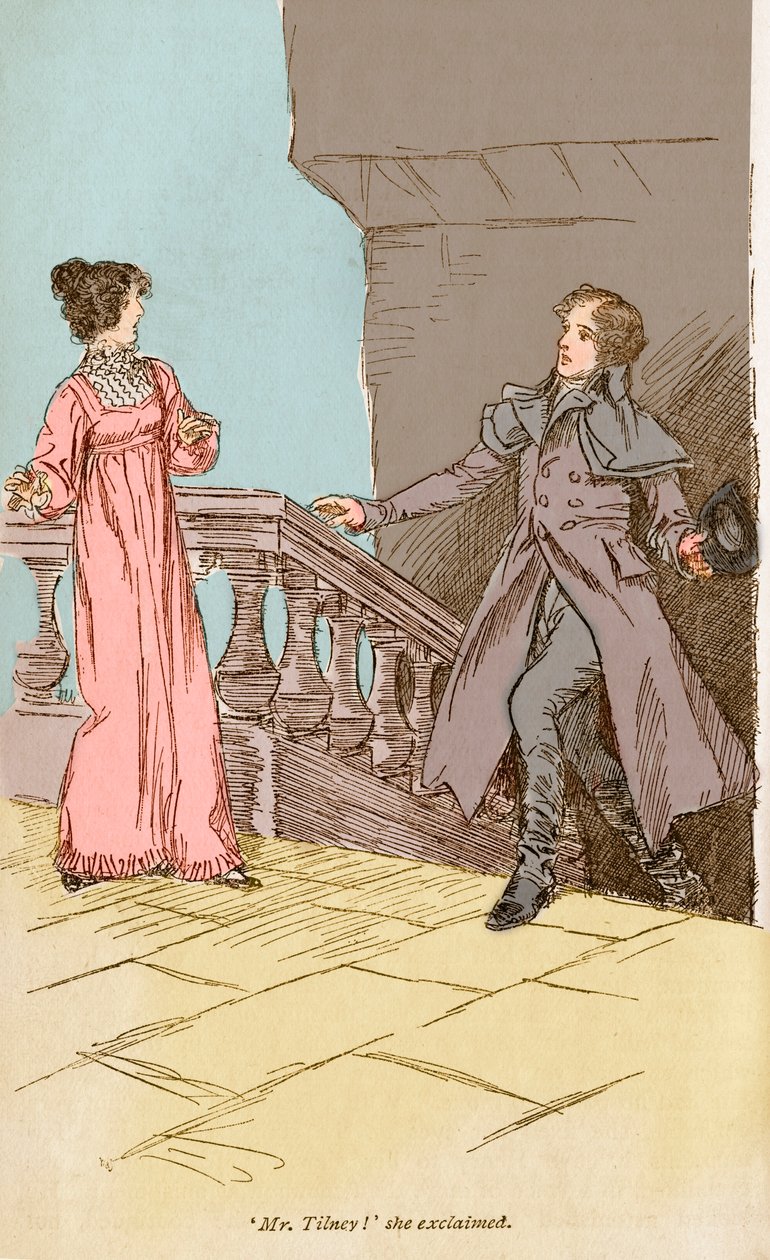Jane Austen Northanger Abbey av Hugh Thomson