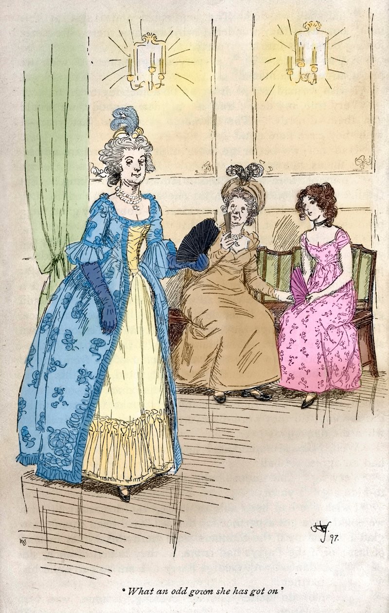 Jane Austen Northanger Abbey av Hugh Thomson