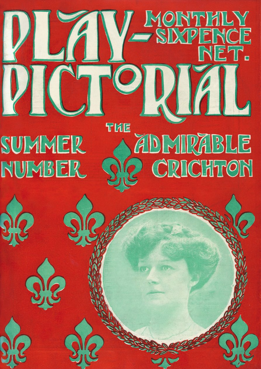 Spill av bildeomslag - J M Barrie The Admirable Crichton av Hugh Thomson