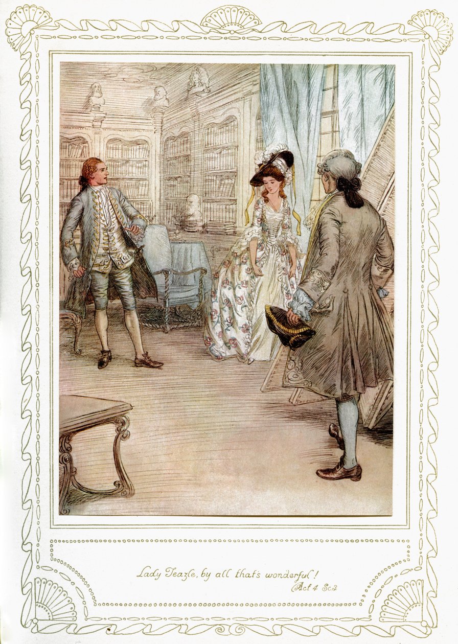Richard Brinsley Sheridans skuespill av Hugh Thomson