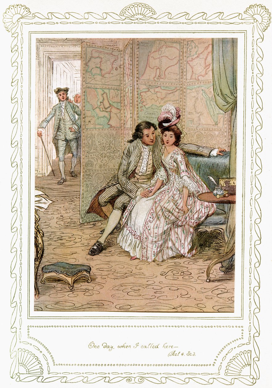 Richard Brinsley Sheridans skuespill av Hugh Thomson