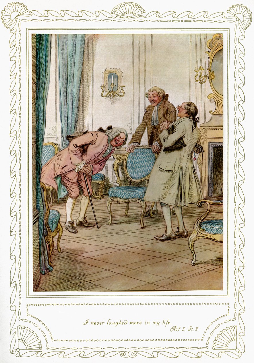 Richard Brinsley Sheridans skuespill av Hugh Thomson