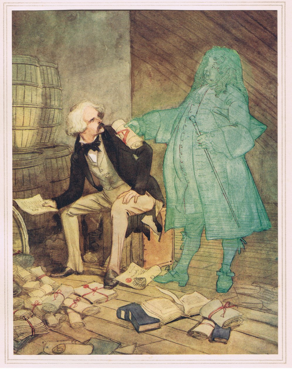 Landmåler Pugh og Hawthorne av Hugh Thomson