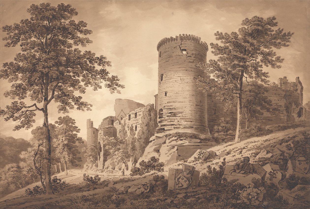 Bothwell Castle, Lanarkshire av Hugh William Grecian Williams