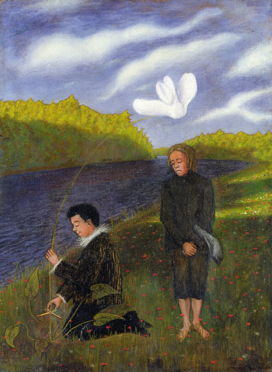 Den fantastiske blomsten av Hugo Simberg