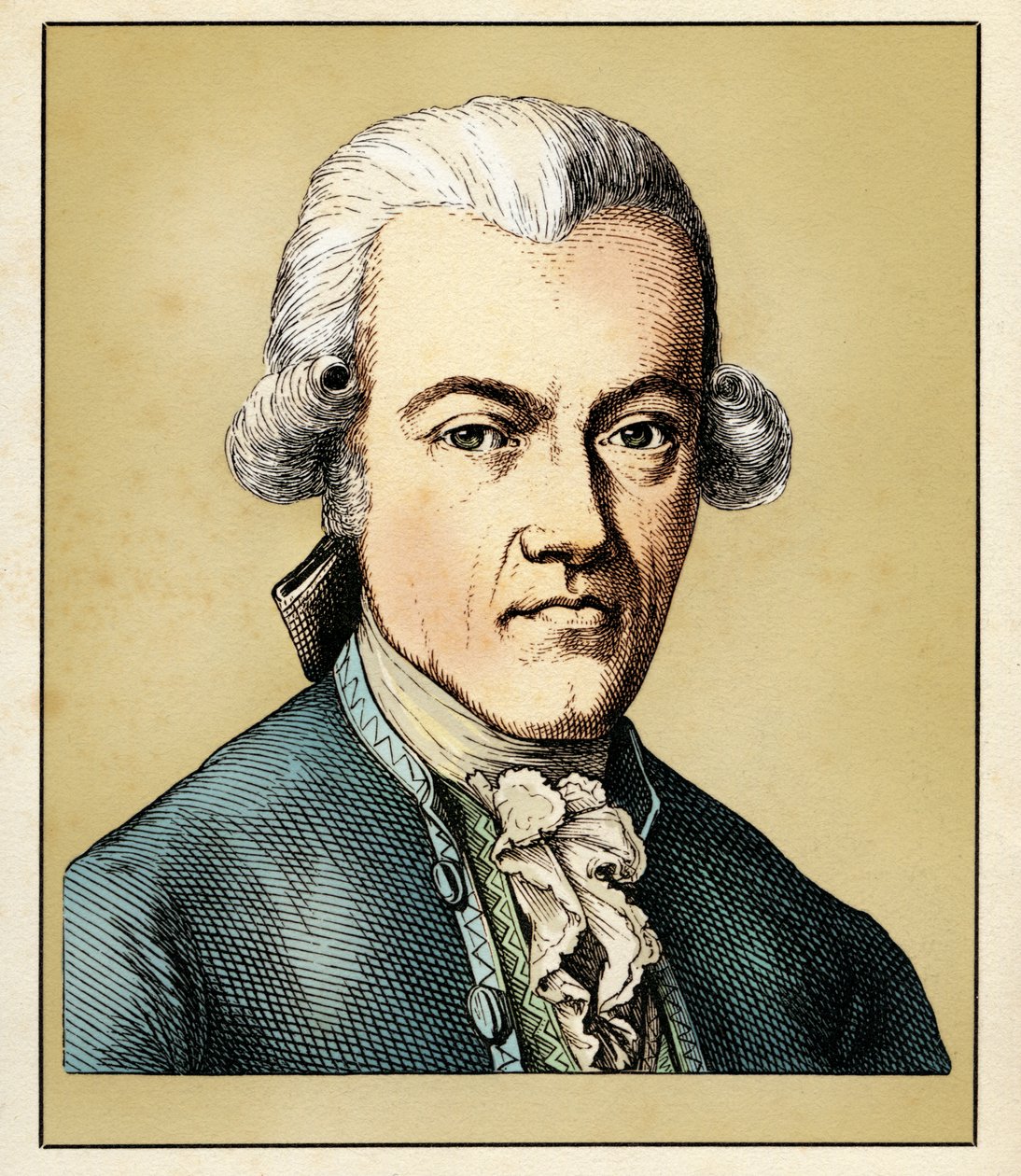 August Ludwig von SCHLOZER (5. juli 1735 – 9. september 1809) av Hugo Bürkner