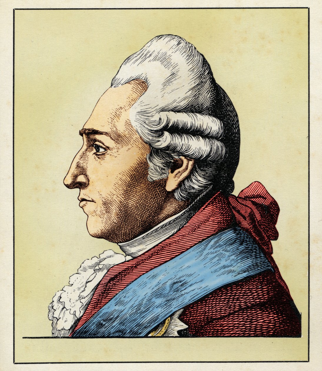 Ewald Friedrich von HERTZBERG av Hugo Bürkner