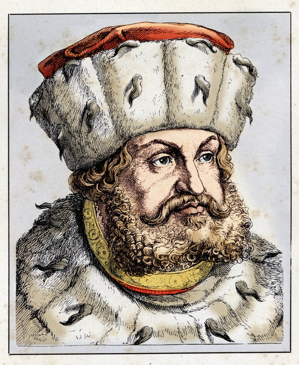 Fredrik III av Sachsen (1463–1525)  av Hugo Bürkner