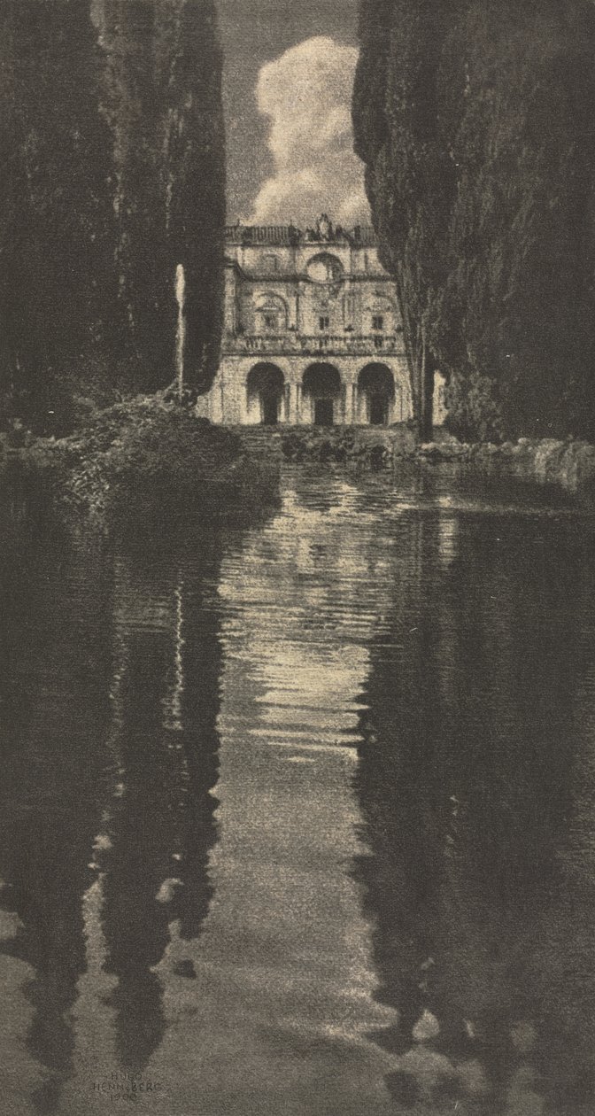 Arbeidsrom: Villa Falconieri av Hugo Henneberg