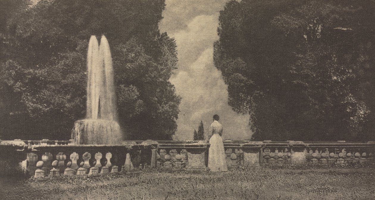Arbeidsrom: Villa Torlonia av Hugo Henneberg