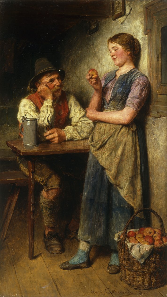 The Apple of His Eye, 1910 av Hugo Kauffmann