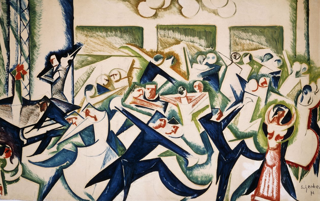 Dansere; Tangoen av Hugo Scheiber