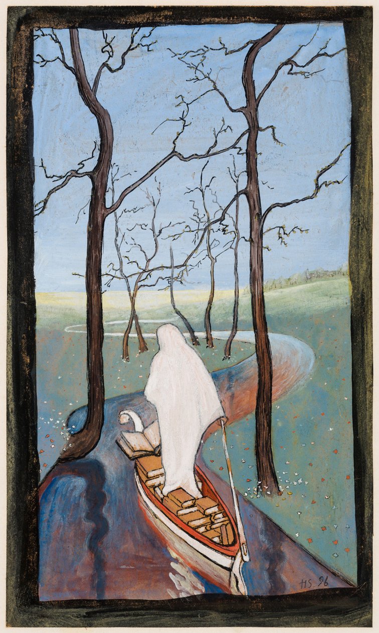 Ved livets elv; Livets strøm av Hugo Simberg