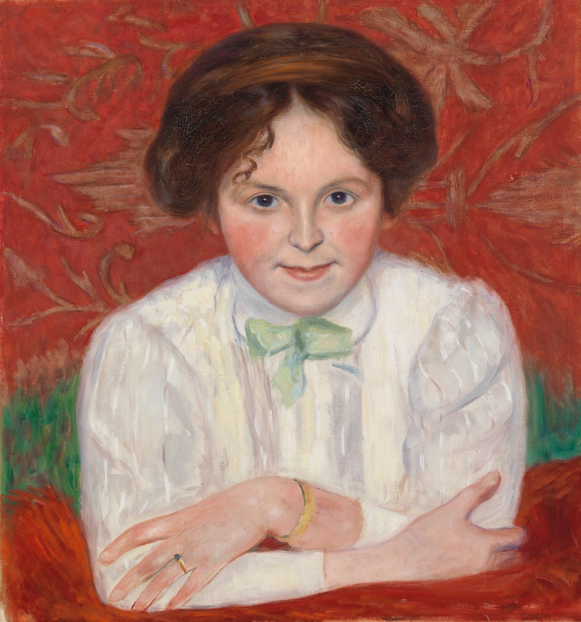 Portrett av Inge Simberg av Hugo Simberg