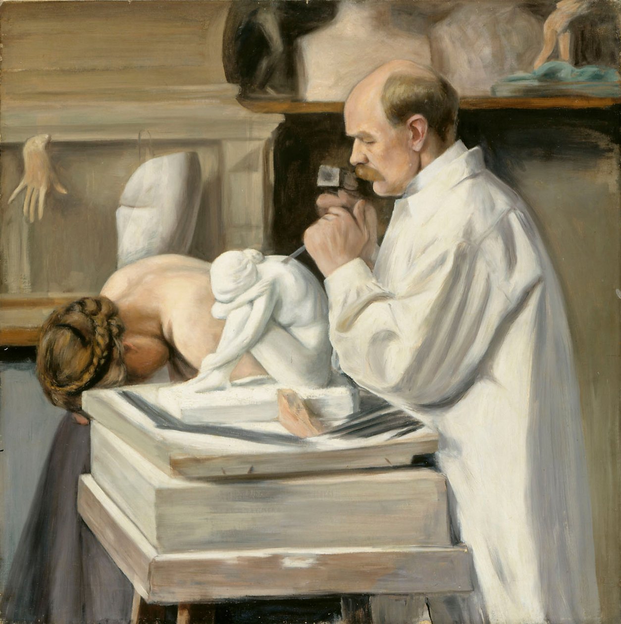 Portrett av Viktor Malmberg av Hugo Simberg