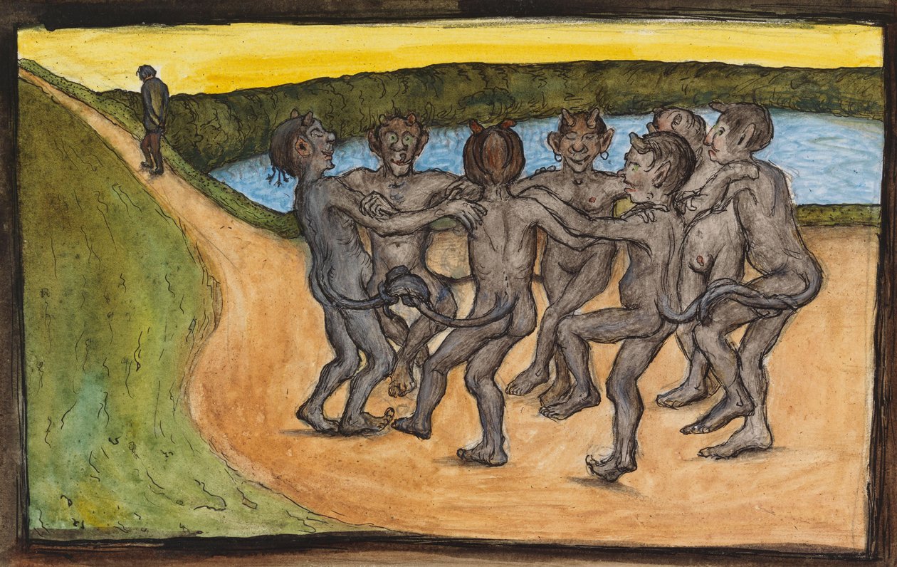 Runddans av Hugo Simberg