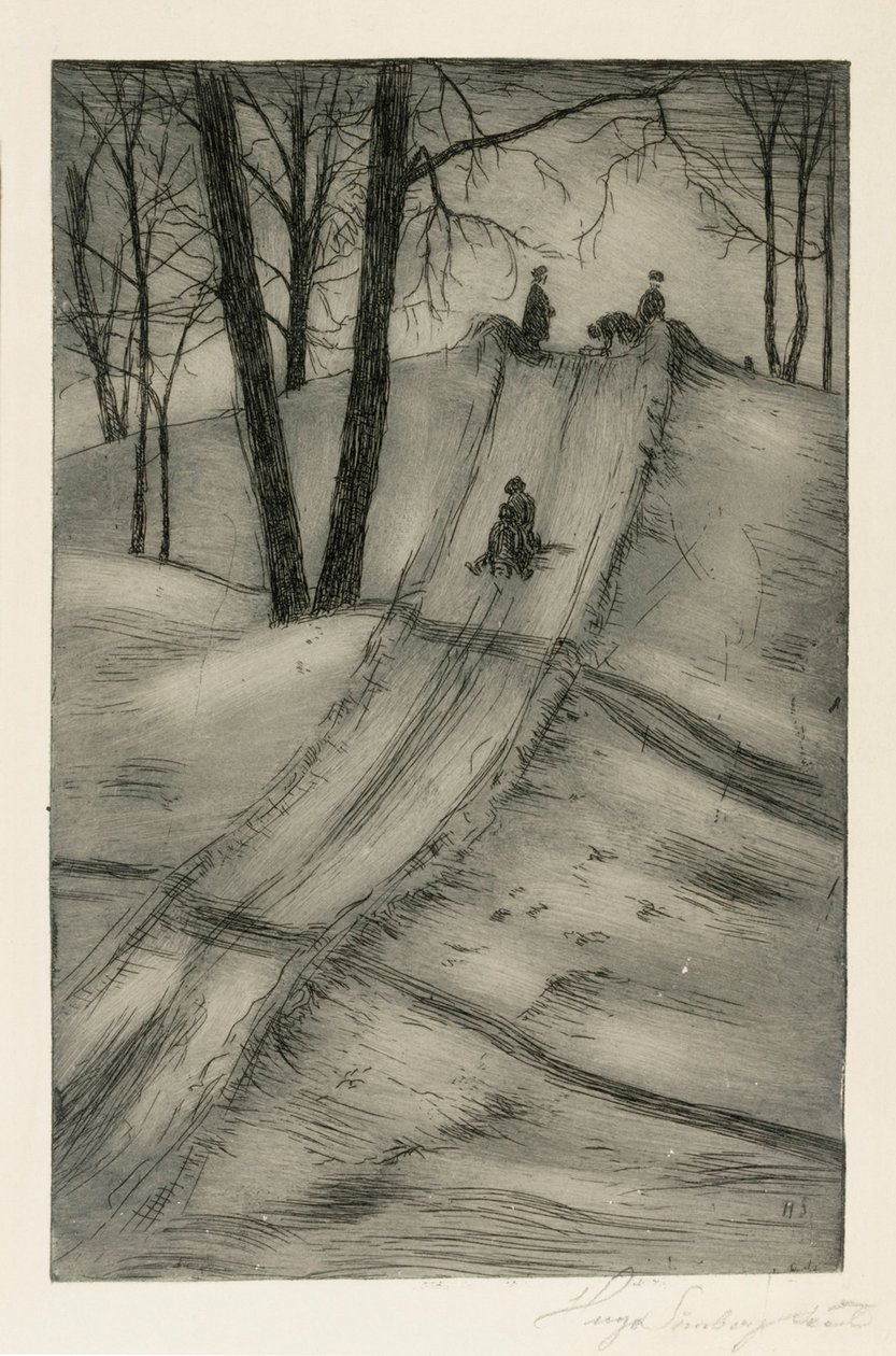 Akebakke av Hugo Simberg