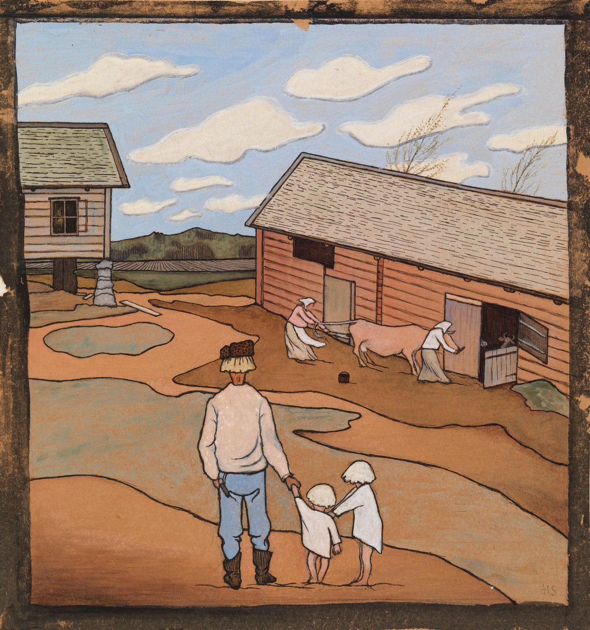 Vårfølelse av Hugo Simberg