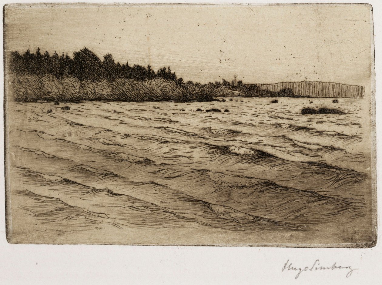 Sommerbølger av Hugo Simberg