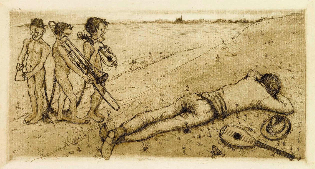 Svanesang av Hugo Simberg