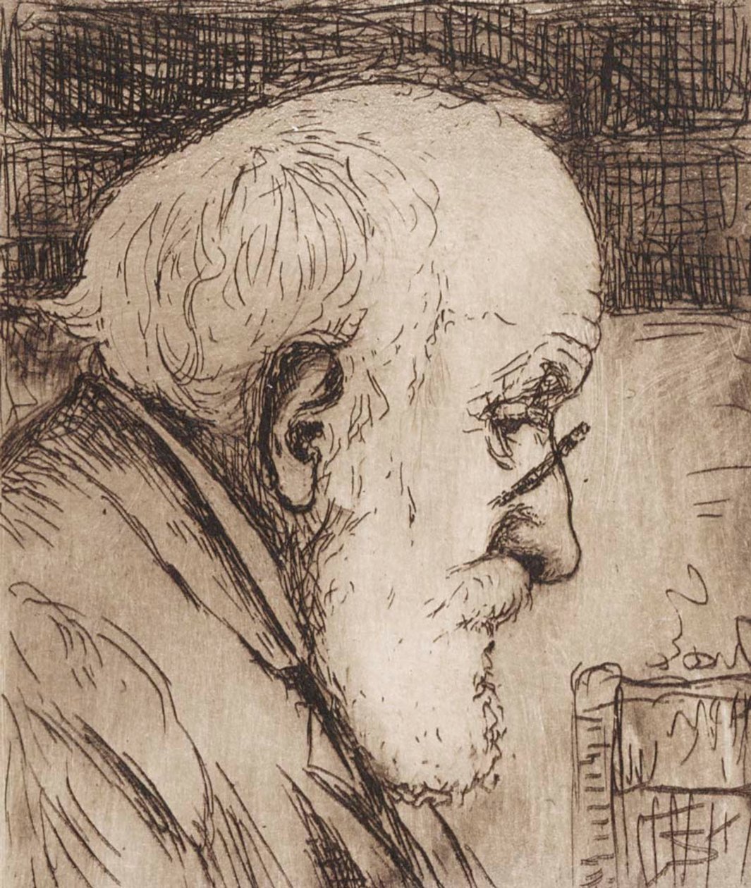 Kunstnerens far av Hugo Simberg
