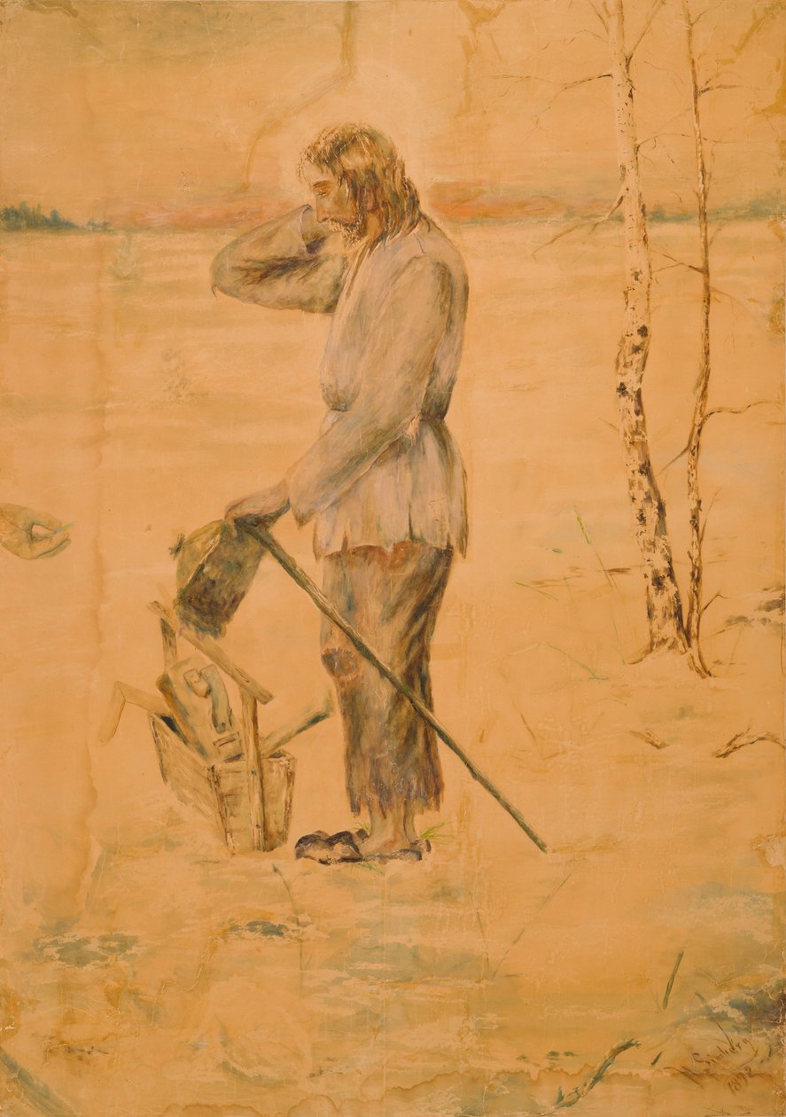 Tømrerens mysterium av Hugo Simberg