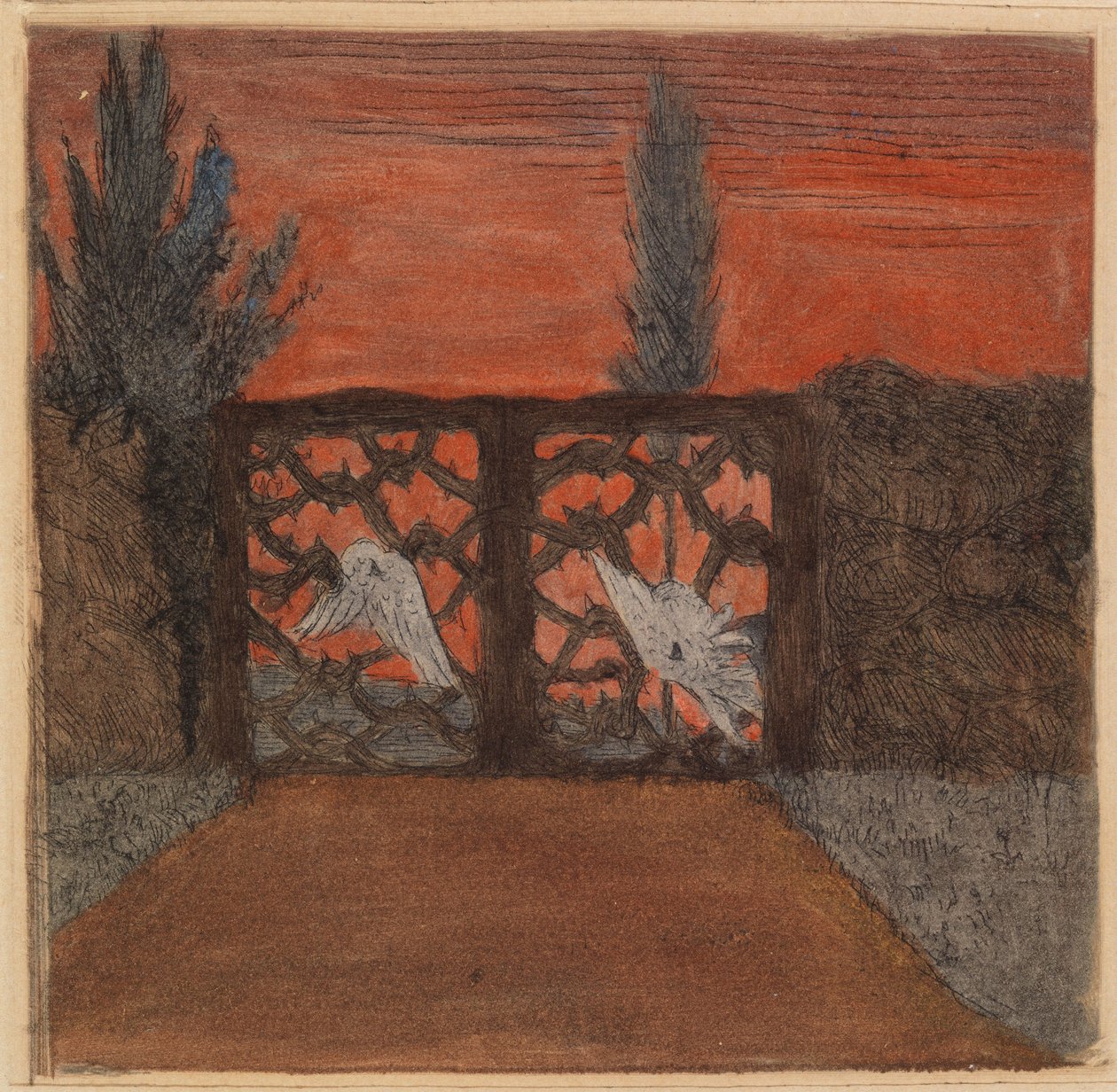 Torneporten av Hugo Simberg