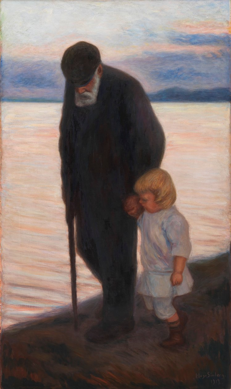 Mot kvelden av Hugo Simberg