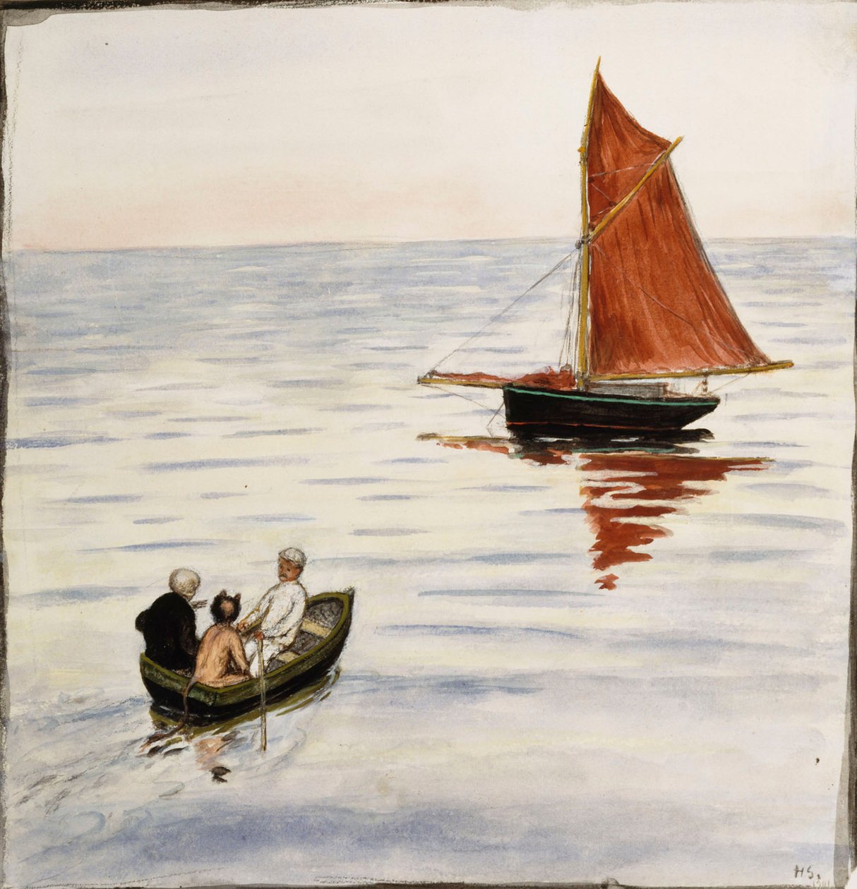 Reisefølger av Hugo Simberg