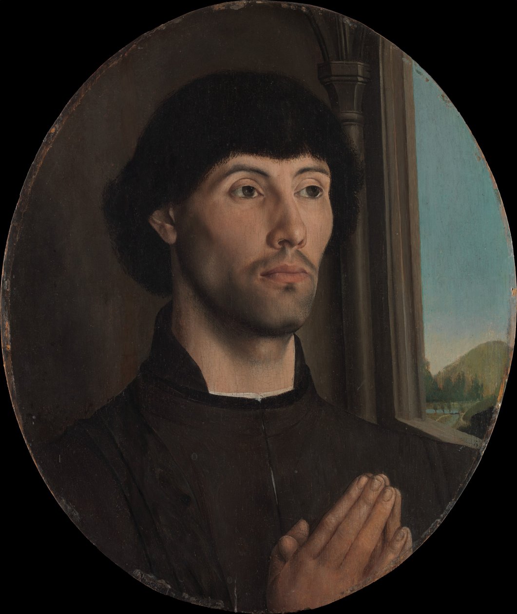 Portrett av en mann, ca. 1475. av Hugo van der Goes