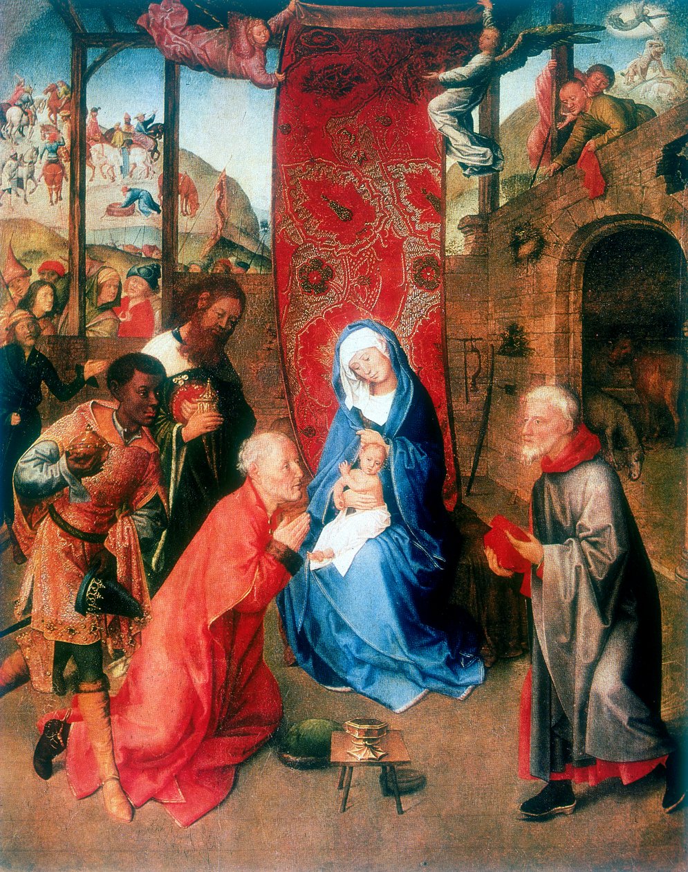 The Adoration of the Magi, 1400-tallet av Hugo van der Goes