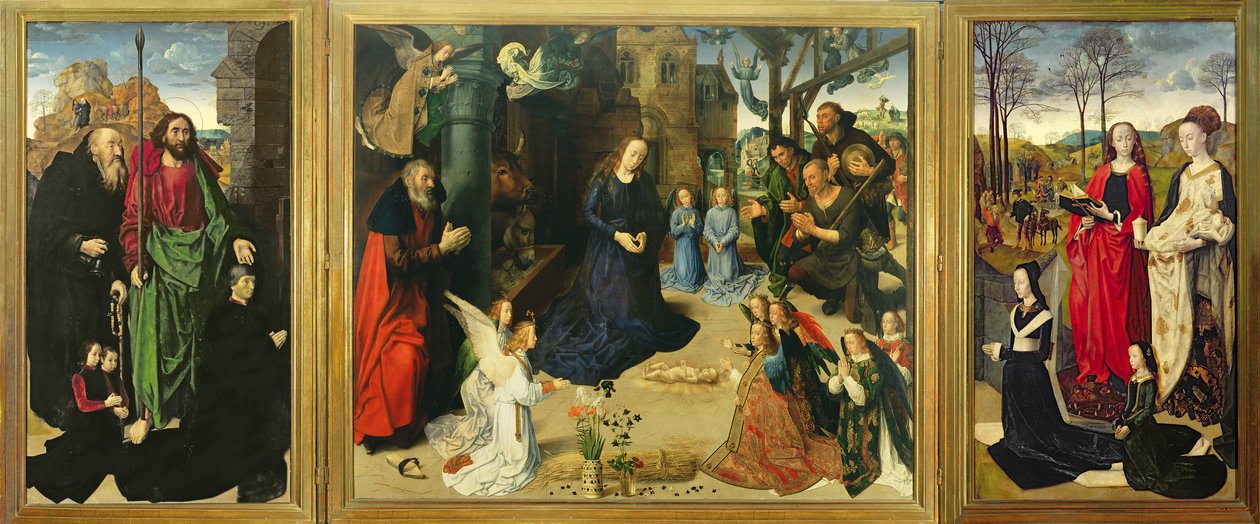 Portinari-altertavlen, ca. 1479 av Hugo van der Goes