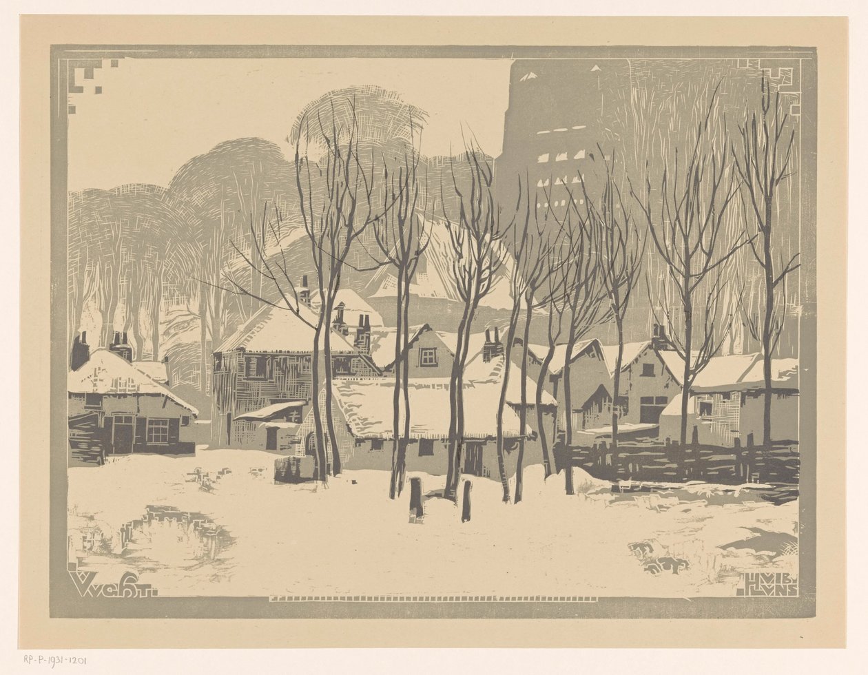 Vught i snø av Huib Luns