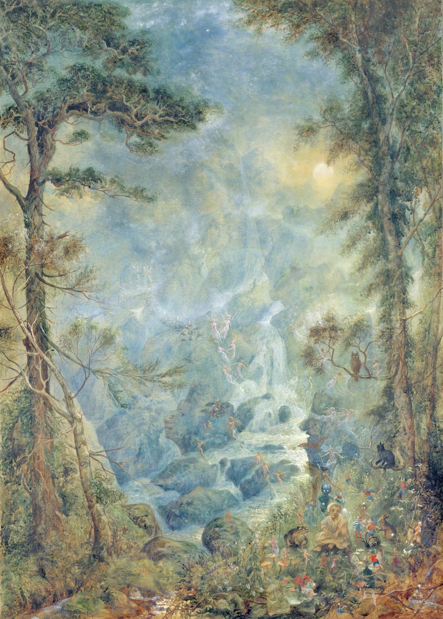 Fairy Falls, 1908 av Hume Nisbet