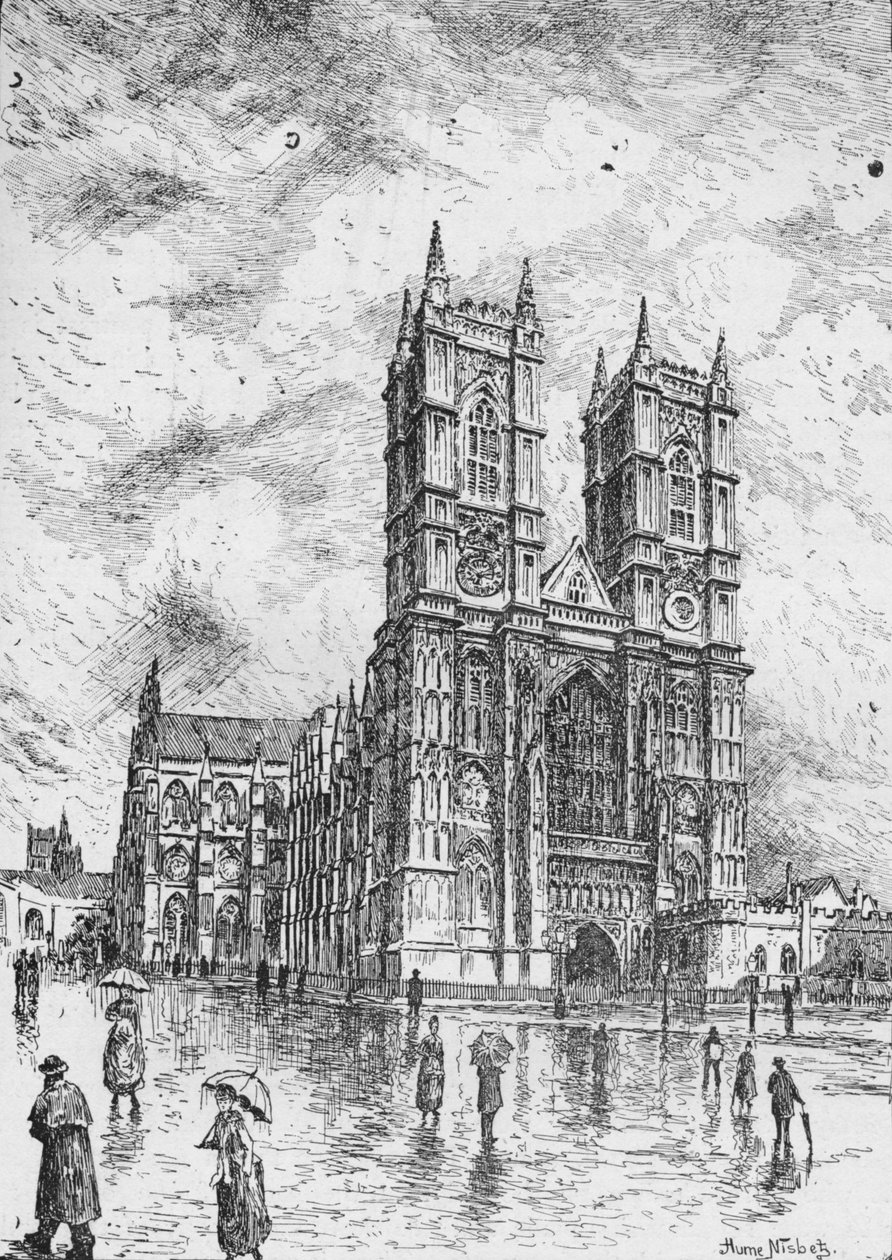 Westminster Abbey, 1890 av Hume Nisbet