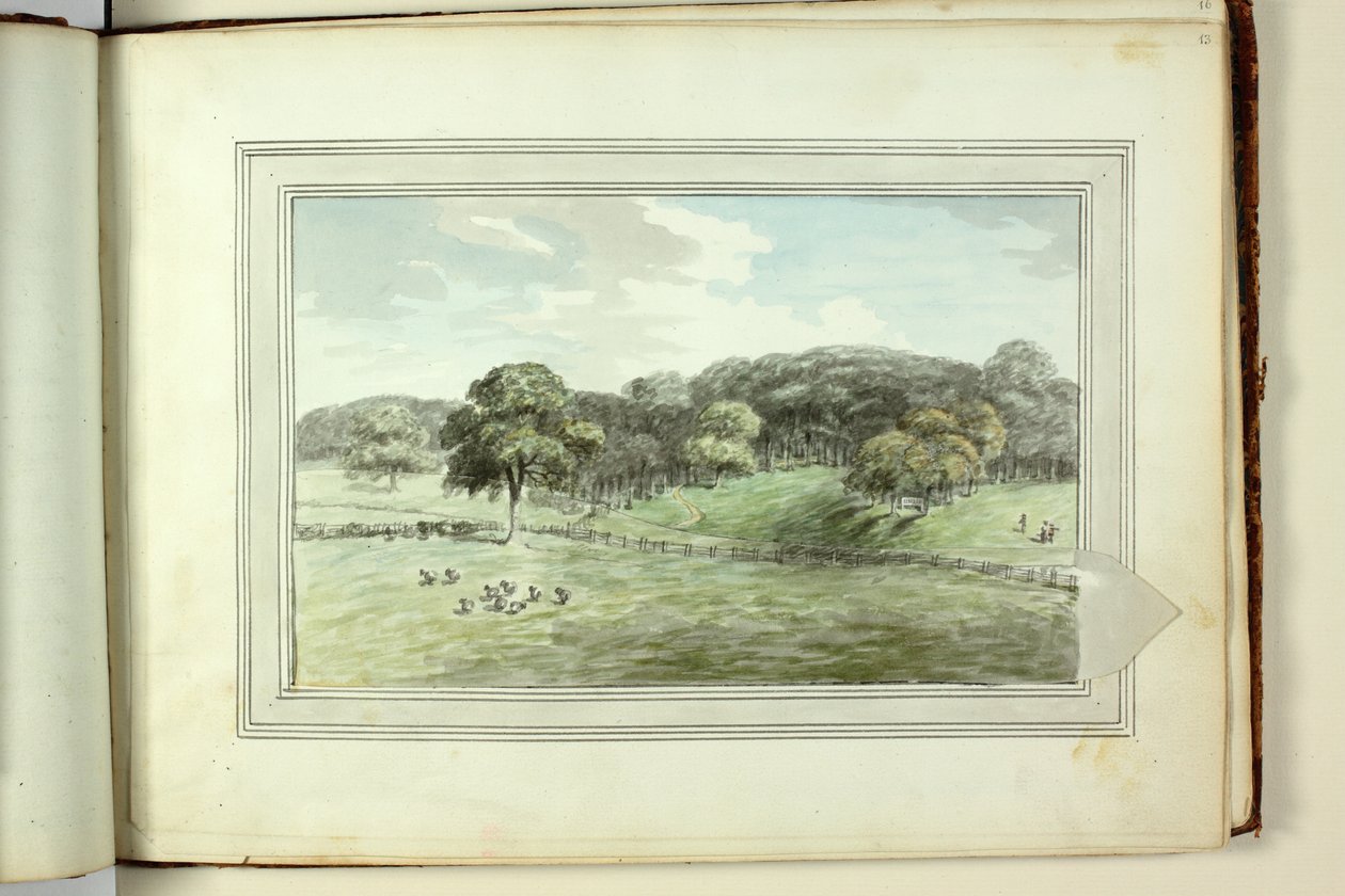 Rød bok: Welbeck av Humphry Repton