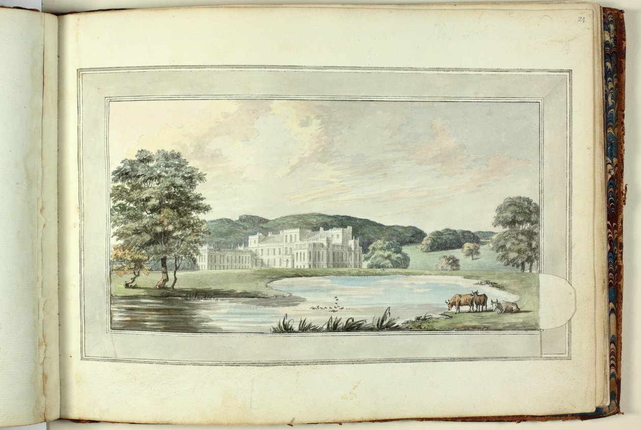Rød bok: Welbeck av Humphry Repton
